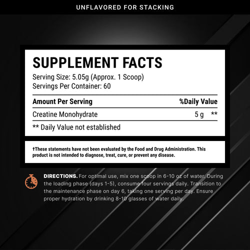 Daily Creatine Monohydrate Formula