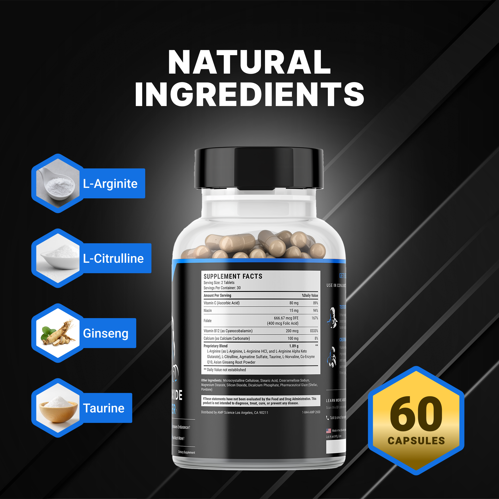 Amp Science® Nitric Oxide Booster